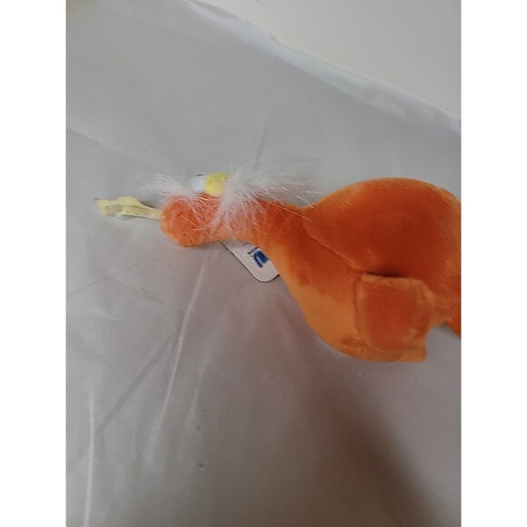 NEGU GRIF 7” ORANGE PLUSH Storyteller Philosopher Collector Pocket Lint - Picture 14 of 16